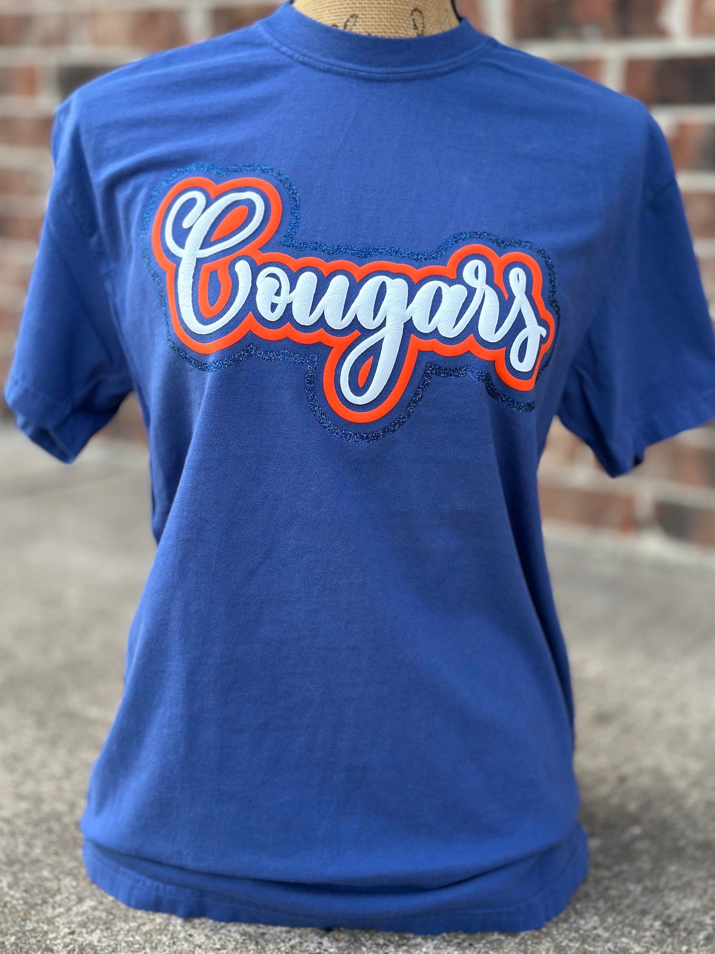 Cope Cougars China Blue CCS RTW Tee