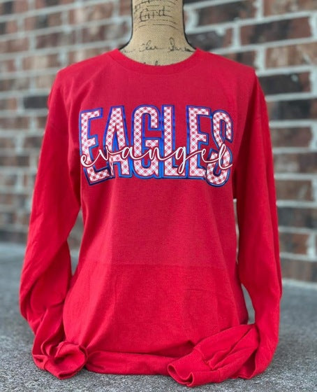 Evangel Eagles on Plaid