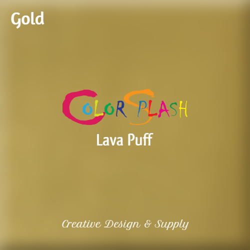 Gold CS Lava Puff HTV