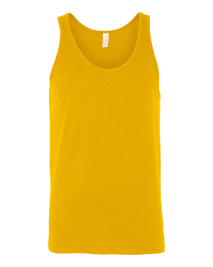 Gold Triblend BC Jersey Tank 3480