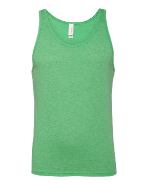 Green Triblend BC Jersey Tank 3480