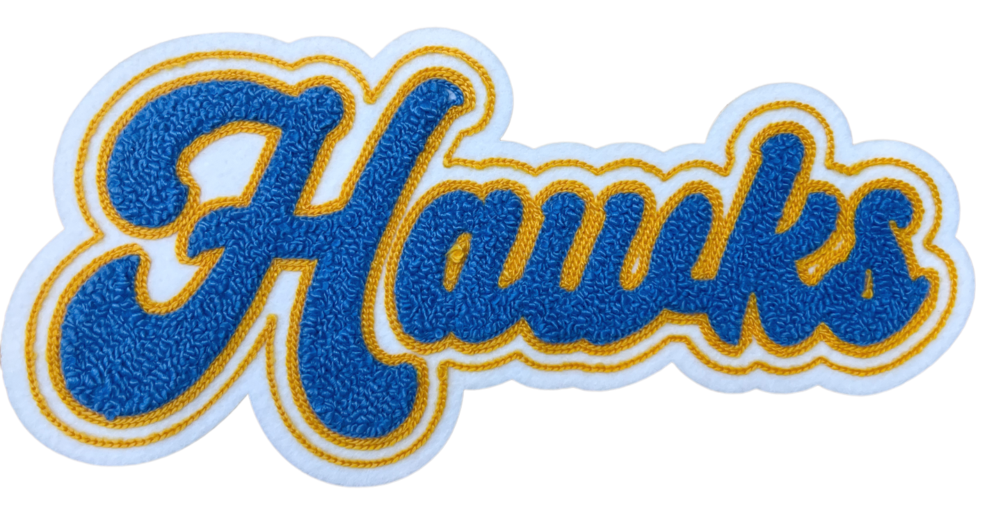 Hawks Chenille Patch