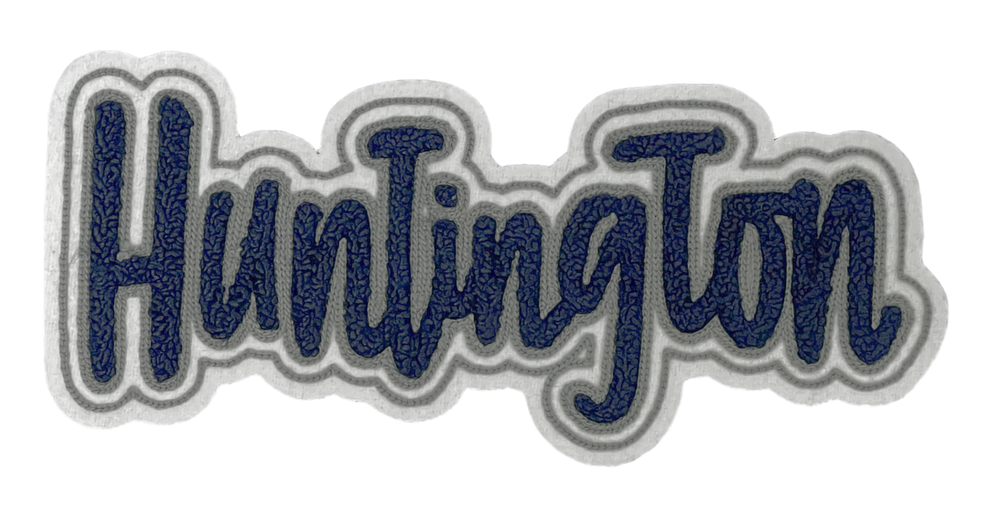 10" Huntington 2 Chenille Patch
