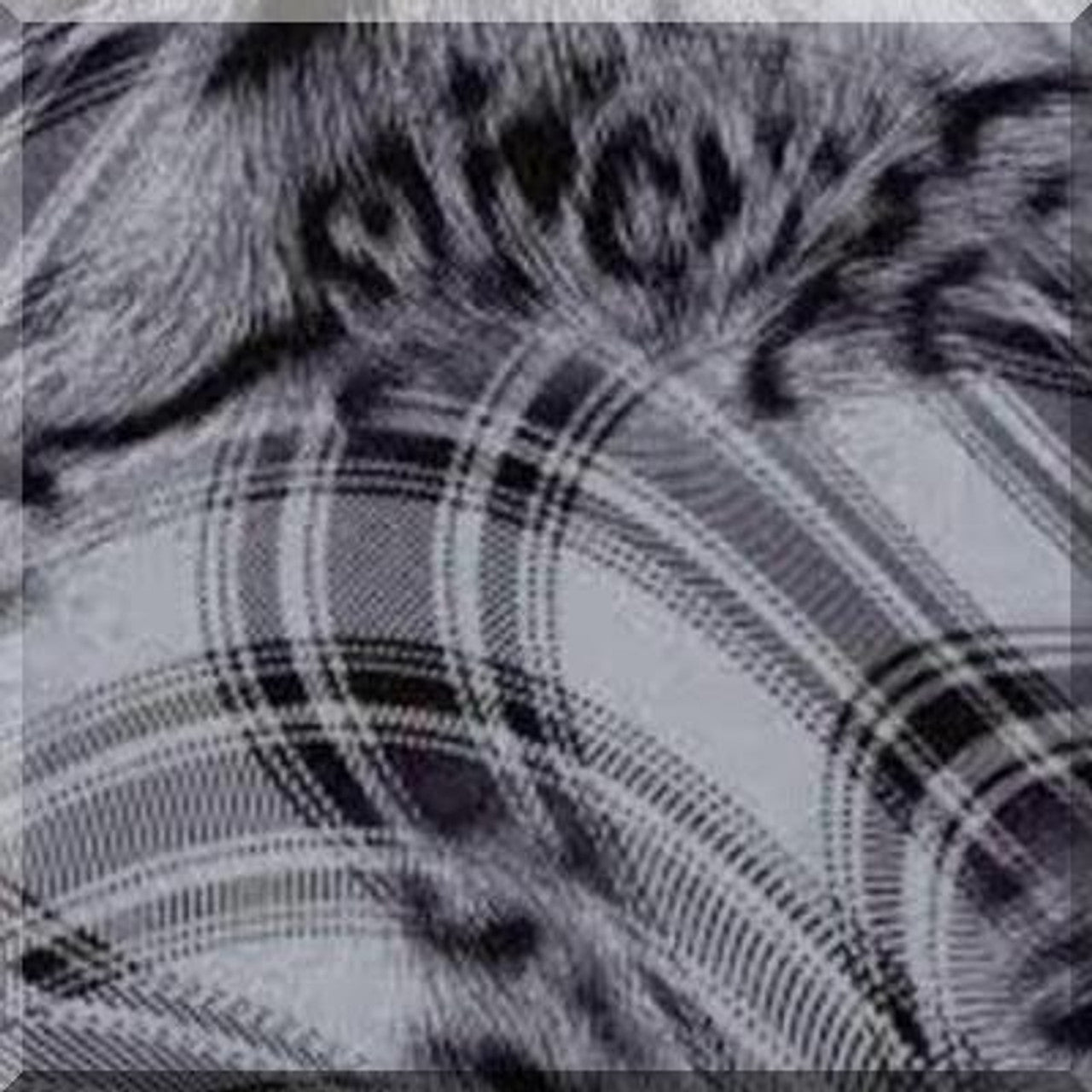 20” Plaid Soft Metallic