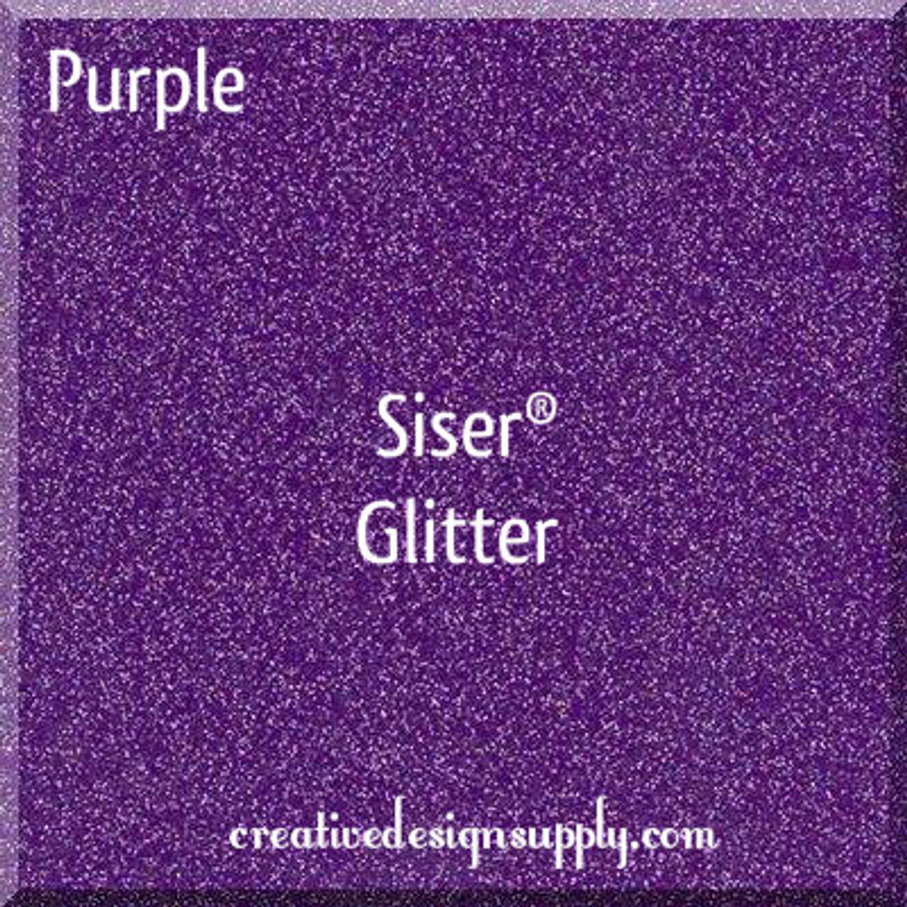 20” Purple Glitter