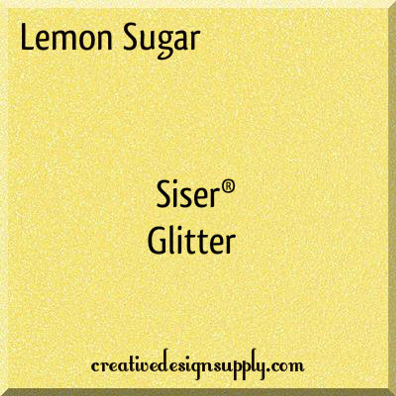 12” Lemon Sugar Glitter