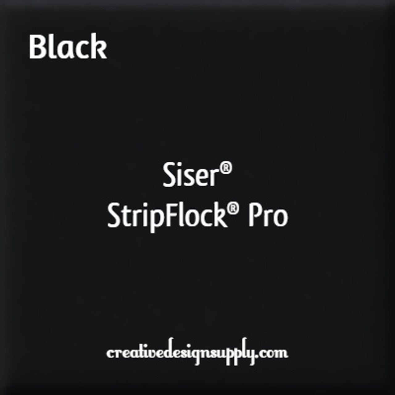 12” Black StripFlock Pro