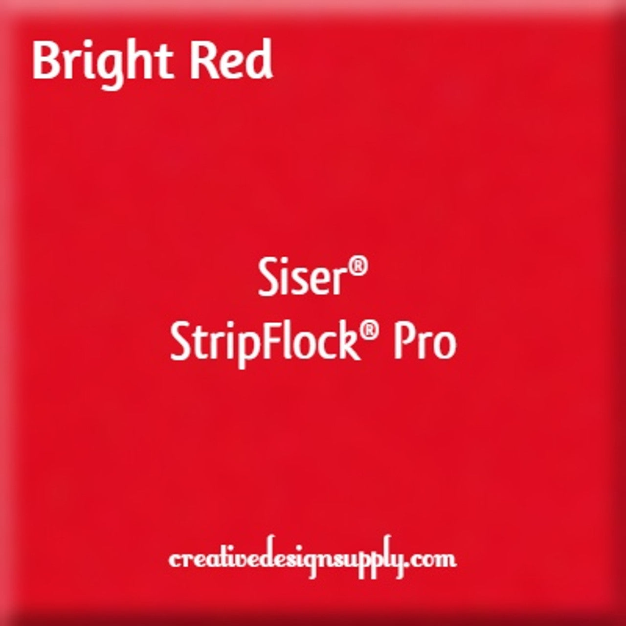 12” Bright Red StripFlock Pro