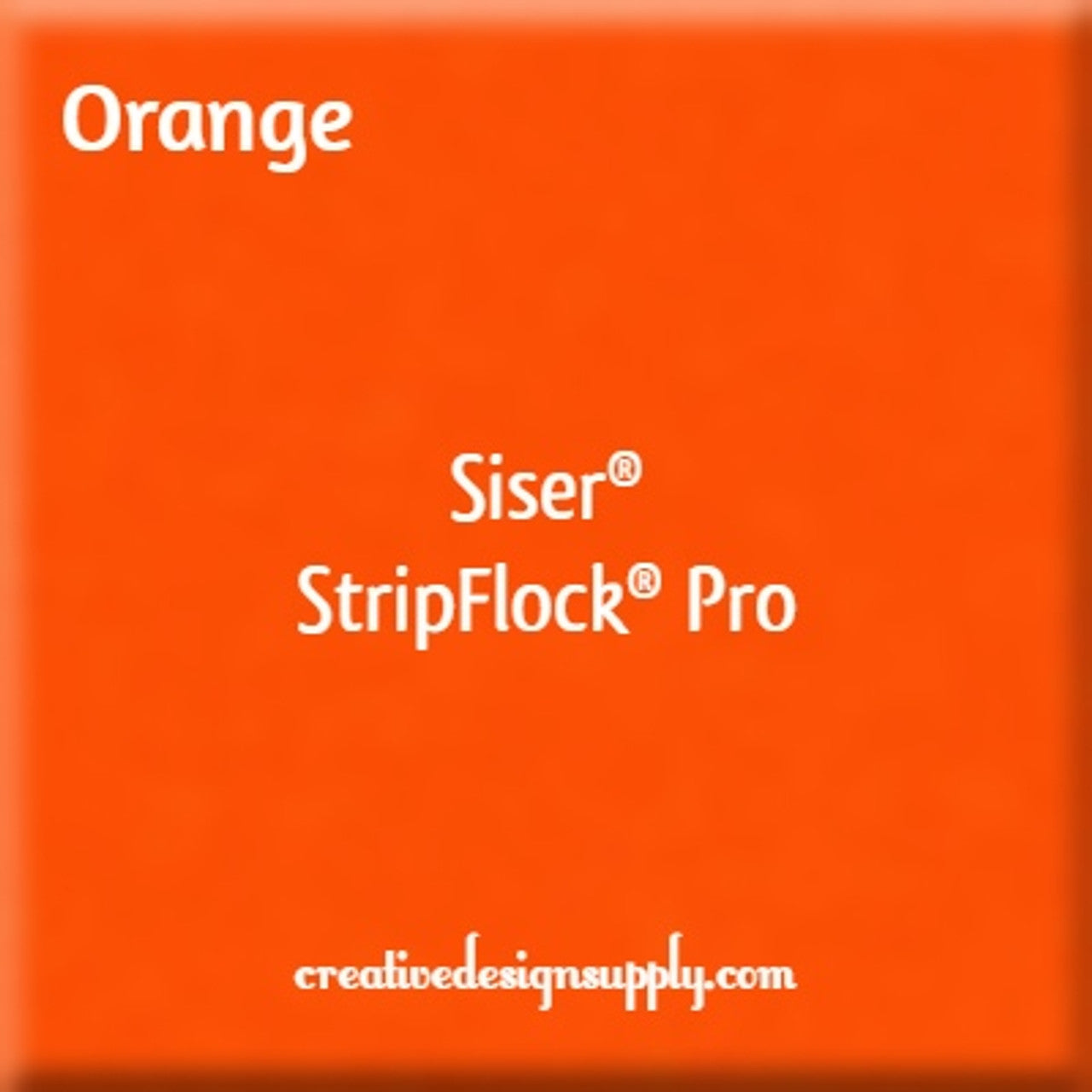 12” Orange StripFlock Pro