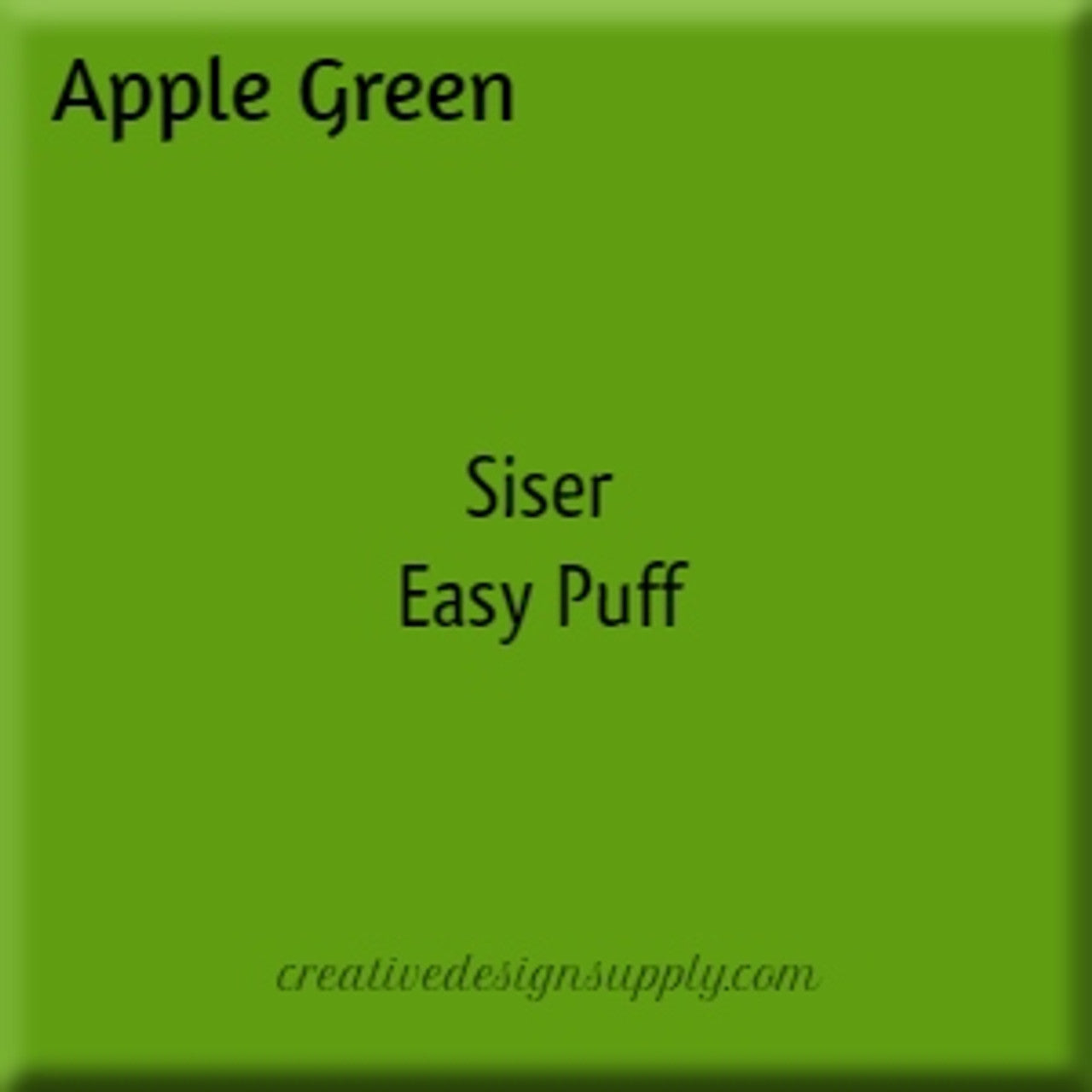 12” Apple Green Easy Puff