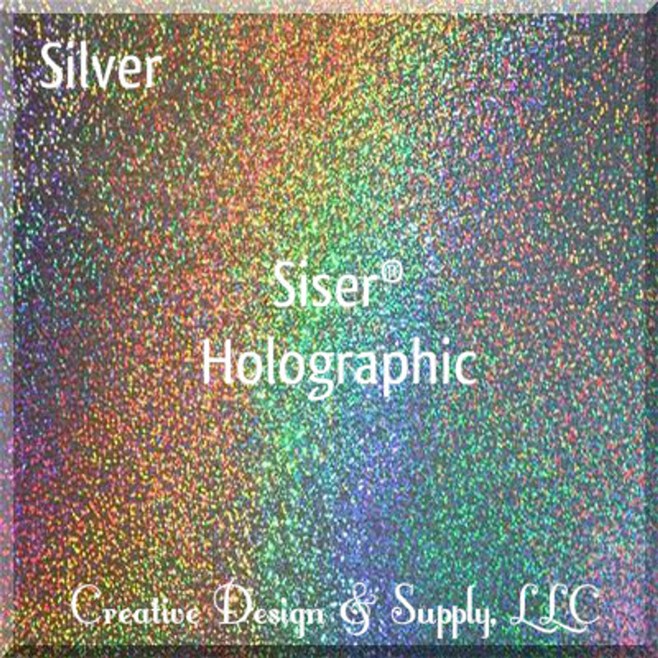 20” Silver Holographic