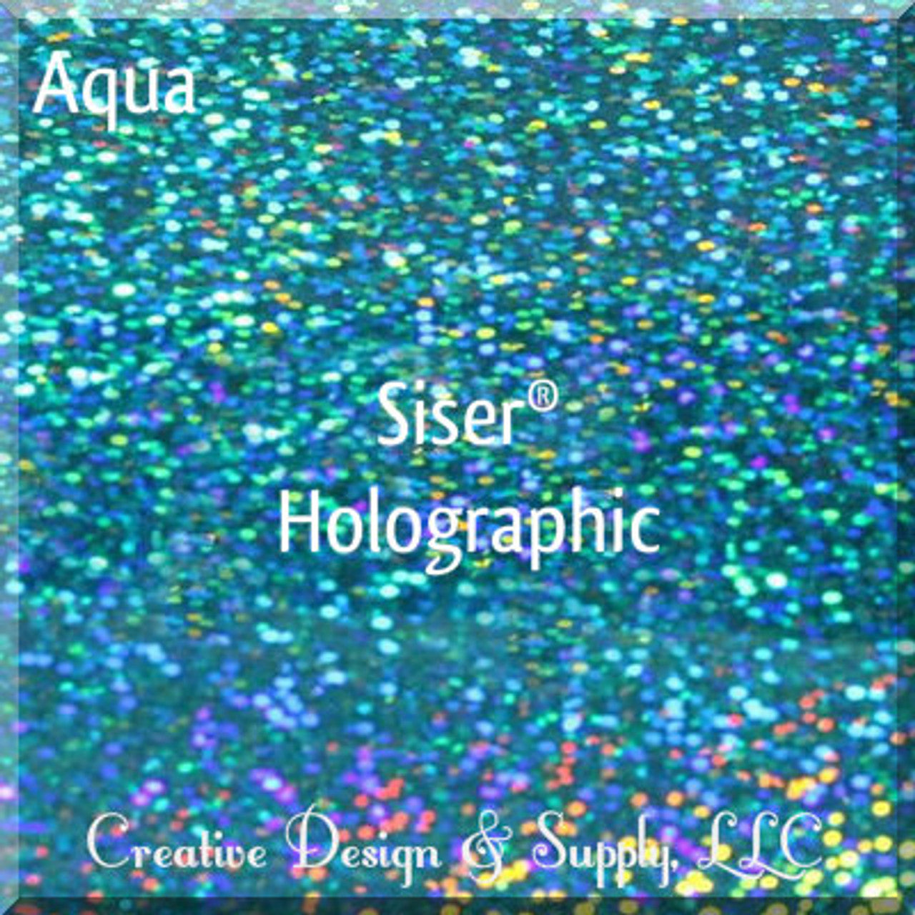 20” Aqua Holographic