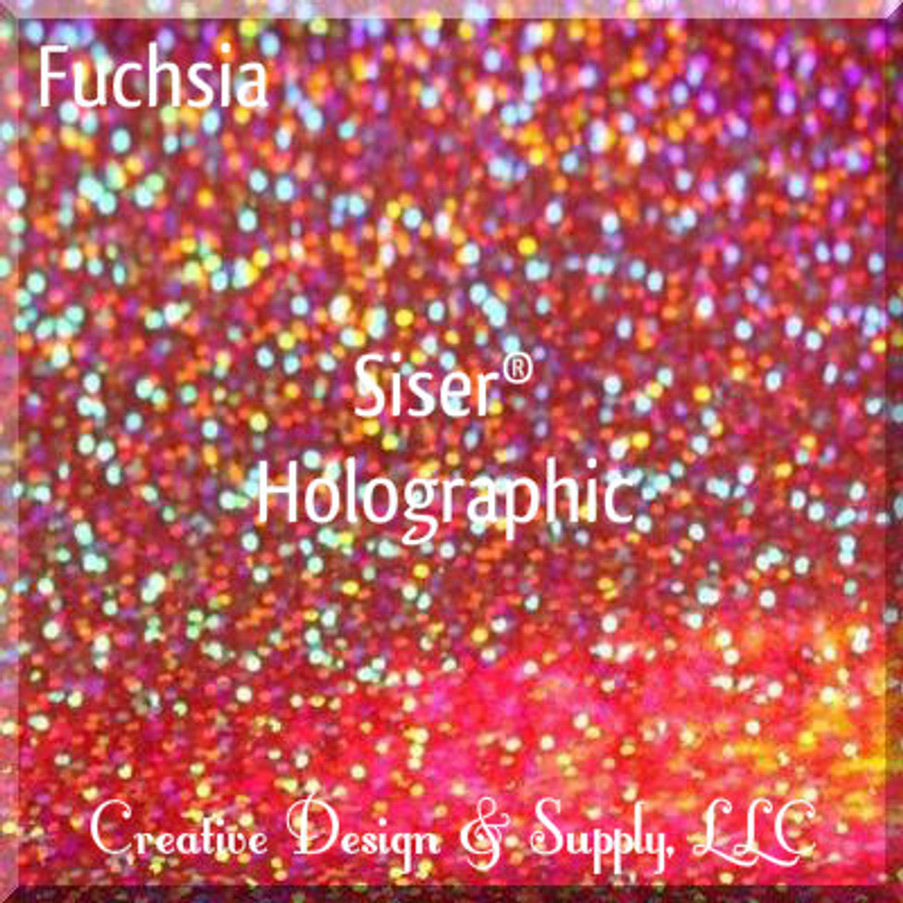 20” Fuchsia Holographic