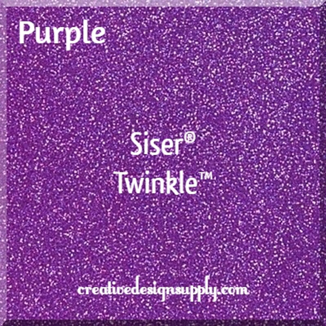 20” Purple Twinkle Siser