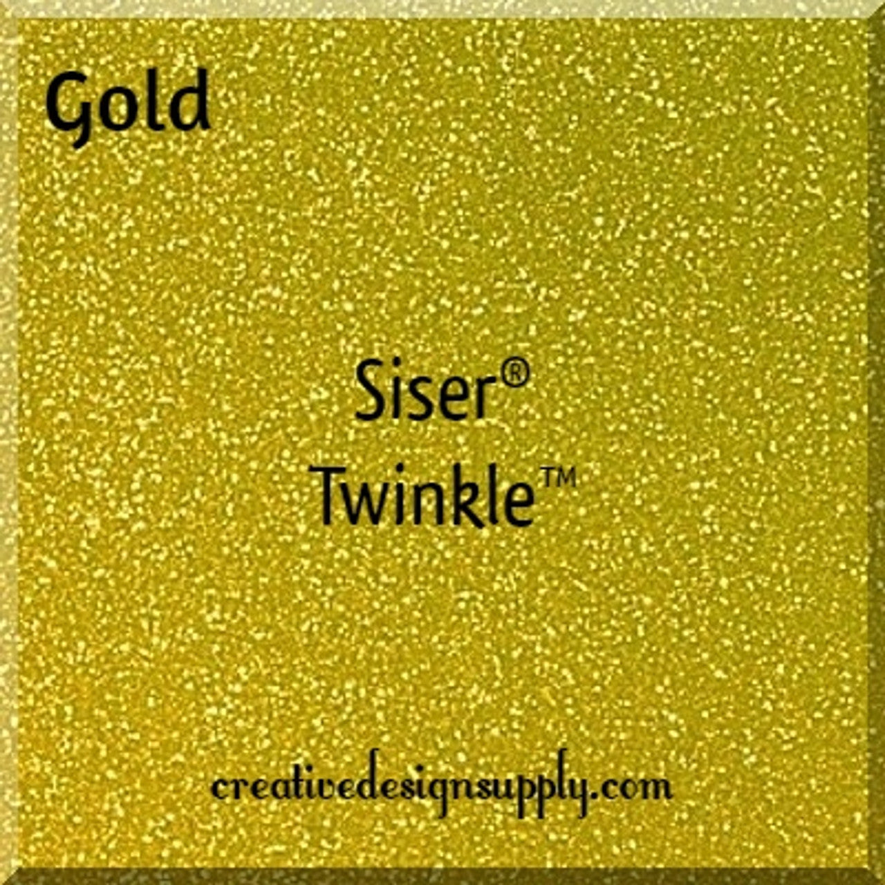 20” Gold Twinkle Siser
