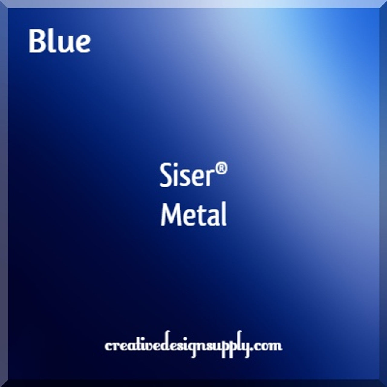 20” Blue Siser Metal