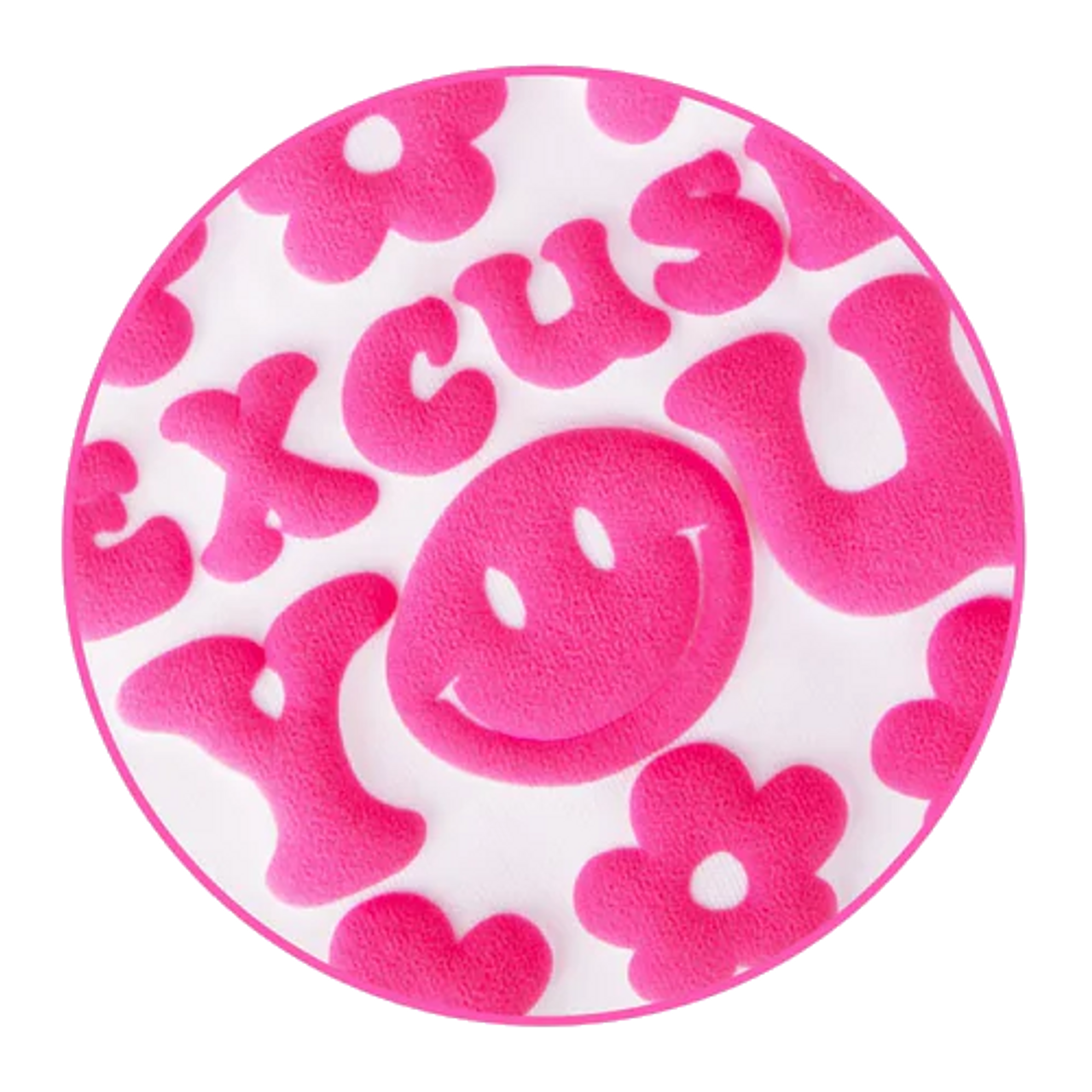 5ft Neon Pink Puff