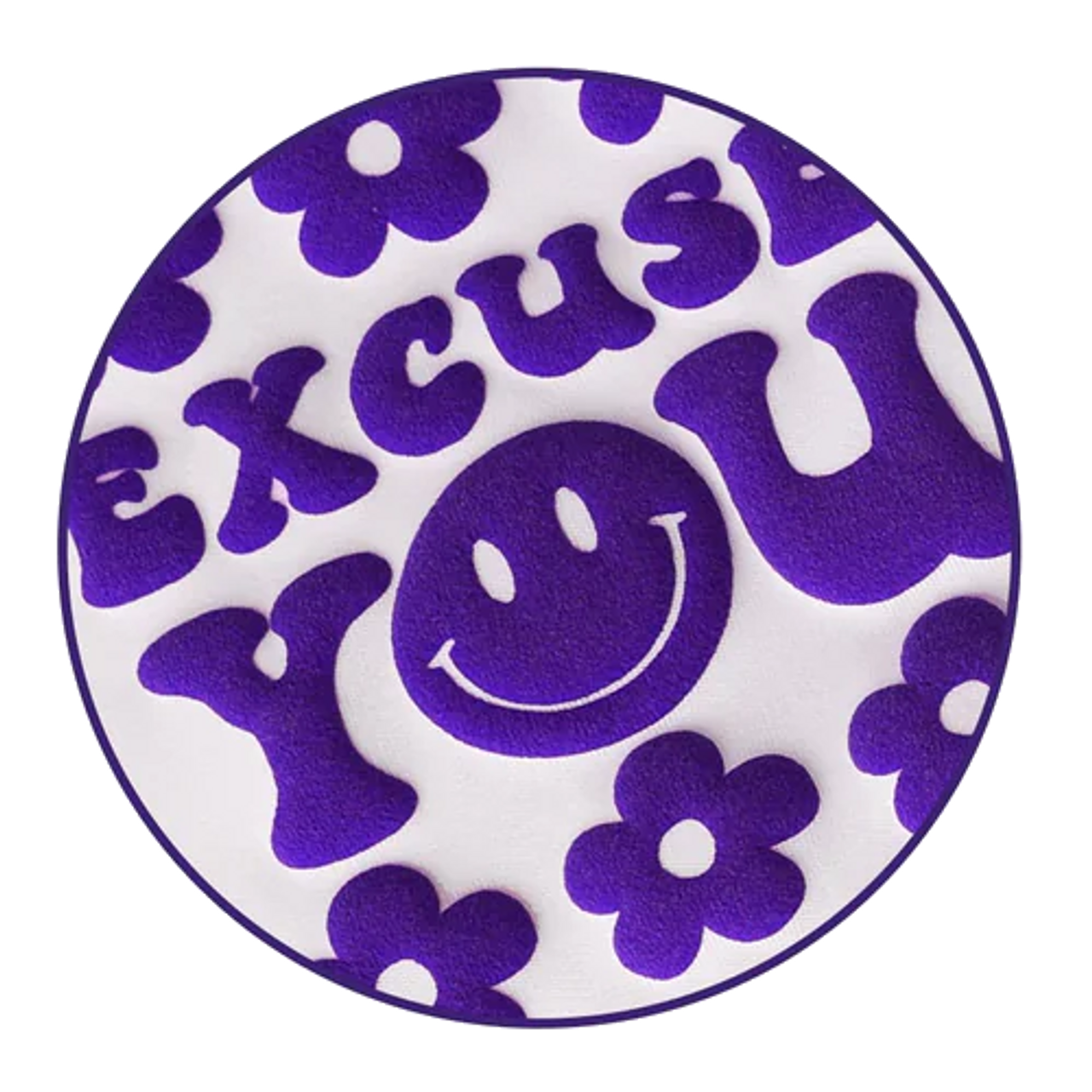 12” Indigo Purple Puff