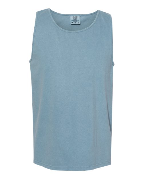 Ice Blue CC Garment Dyed Tank 9360