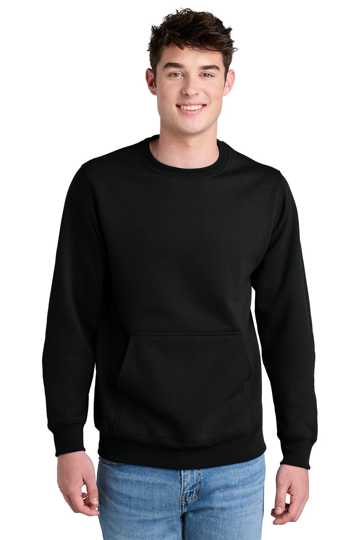 Jet Black P&C Pocket Sweatshirt PC78PKT