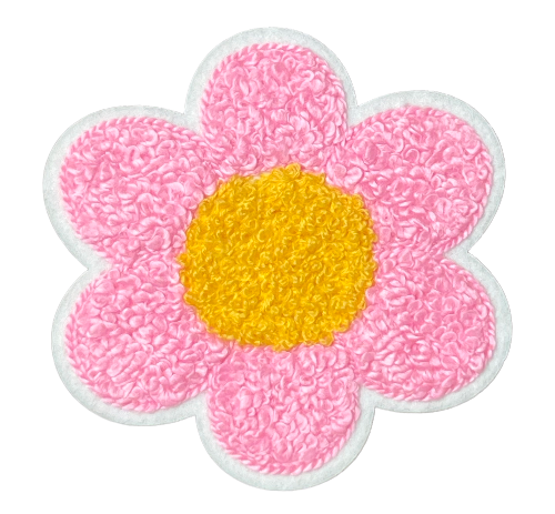 3.5" Chenille Flower