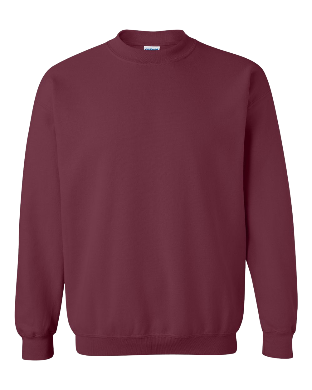 Maroon Gildan HB Crewneck 18000