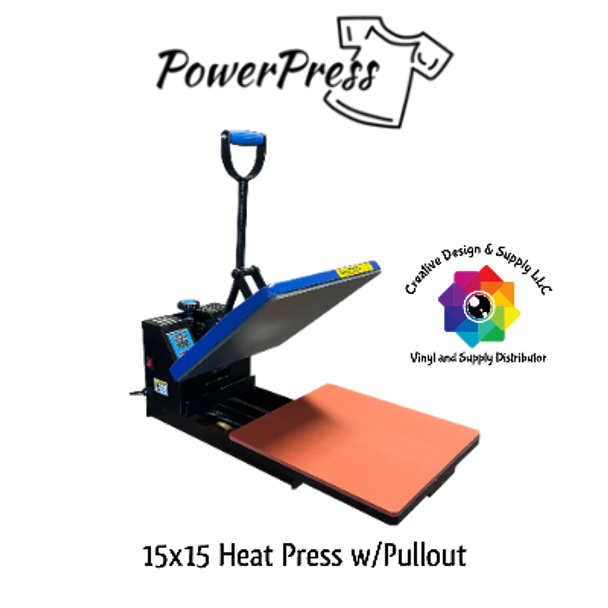 15"x15" Pullout Heat Press
