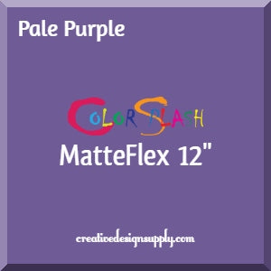 Pale Purple ColorSplash 12" MatteFlex HTV