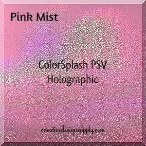 Pink Mist ColorSplash PSV 12" Holographic