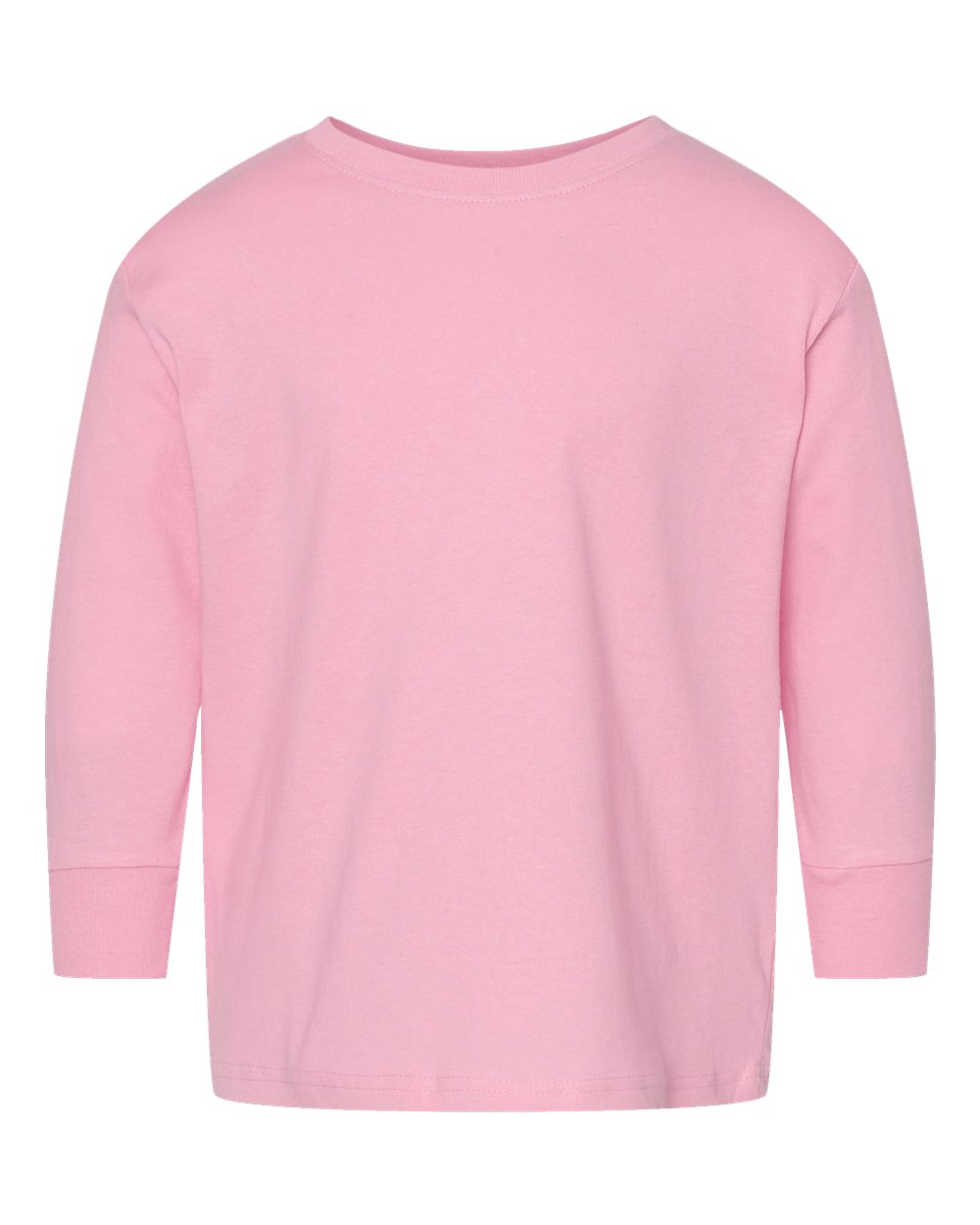 Pink Toddler Fine Jersey Long Sleeve Tee - 3302