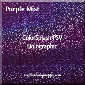Purple Mist ColorSplash PSV 12" Holographic