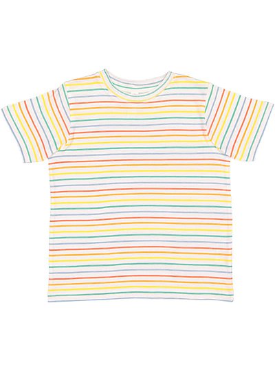 Rainbow Stripe RS Toddler Fine Jersey Tee 3321