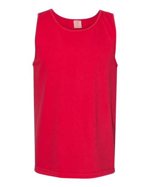 Red CC Garment Dyed Tank 9360