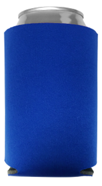 Royal Blue Neoprene Can Cooler
