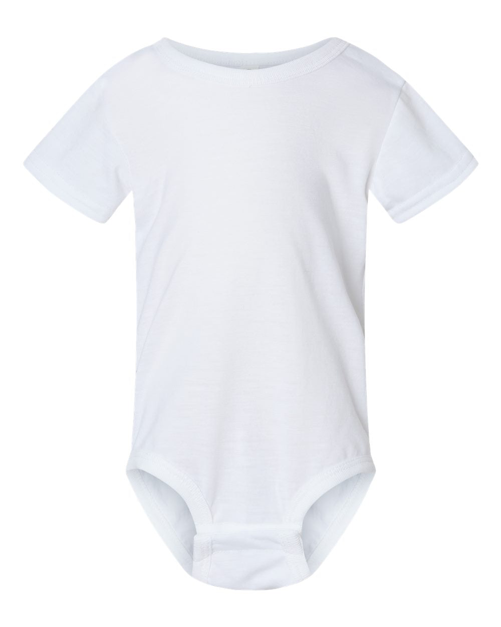White Infant Sublivie 4610 Polyester Sublimation Bodysuit
