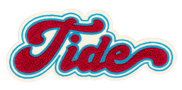 10" Tide Chenille Patch