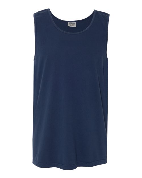 True Navy CC Garment Dyed Tank 9360