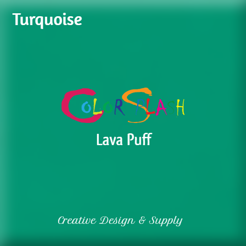 Turquoise CS Lava Puff HTV