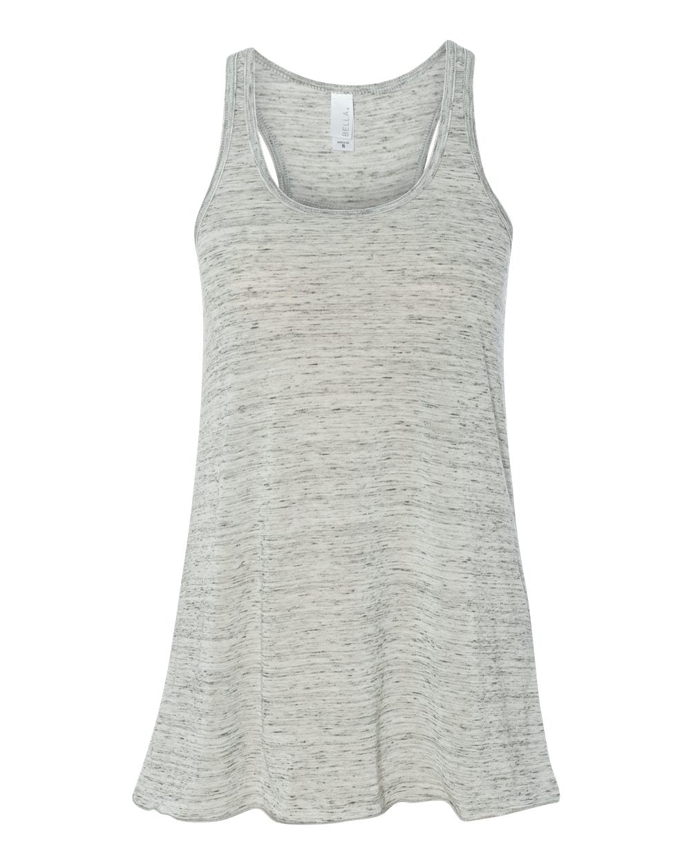 White Marble Flowy Racerback Tank 8800