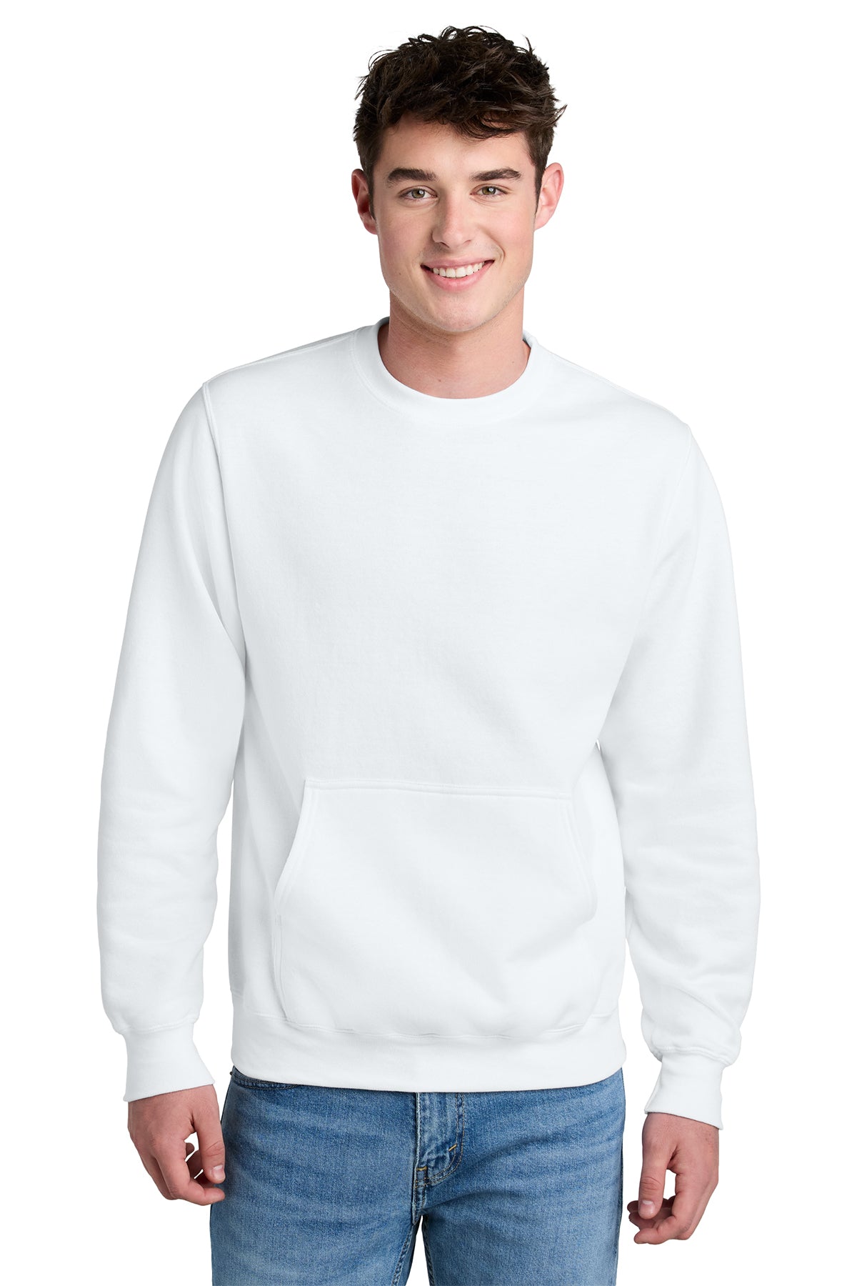 White P&C Pocket Sweatshirt PC78PKT