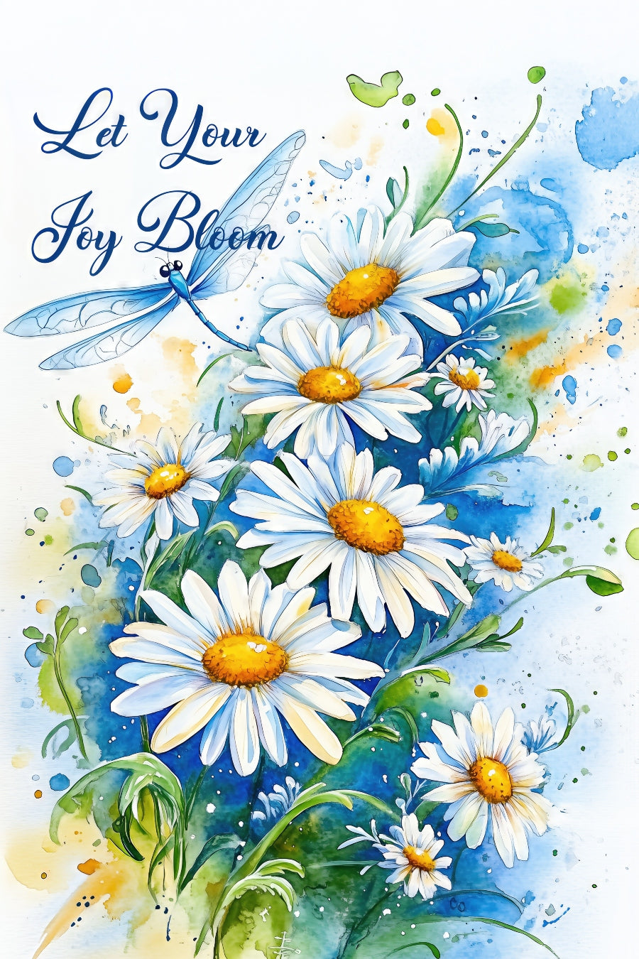 2529 Printed Summer Garden Flag