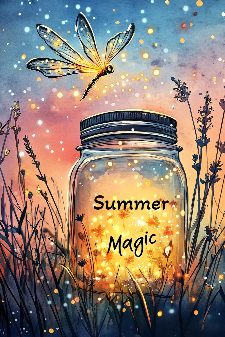 2549 Printed Summer Garden Flag