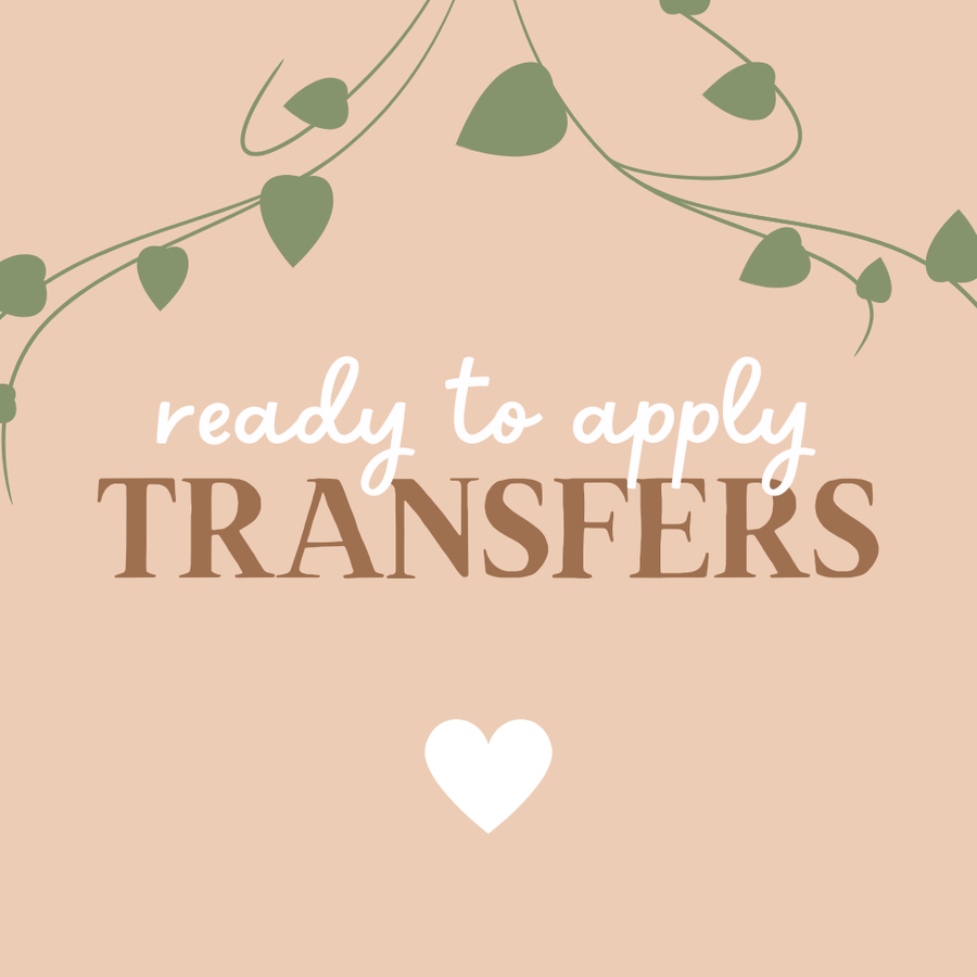 Ready to Apply Transfers