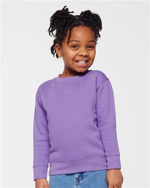 Rabbit Skins Toddler Fleece Crewneck 3317