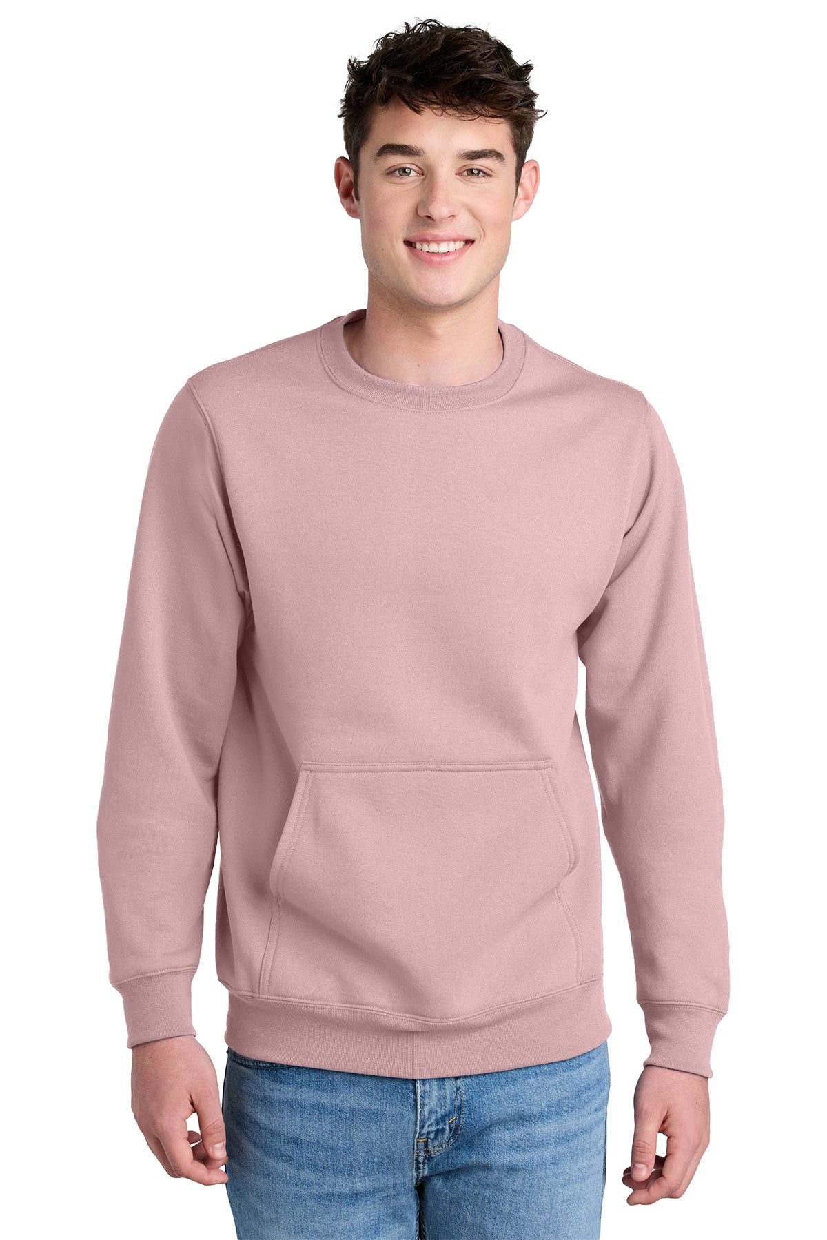 Pale Blush P&C Pocket Sweatshirt PC78PKT