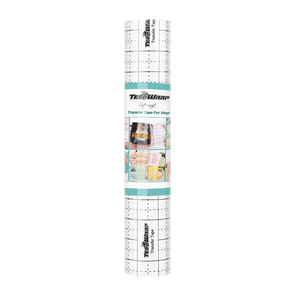 12"X10ft Black Grid Transfer Tape