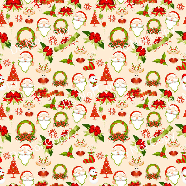 HTV Christmas Watercolor PPV