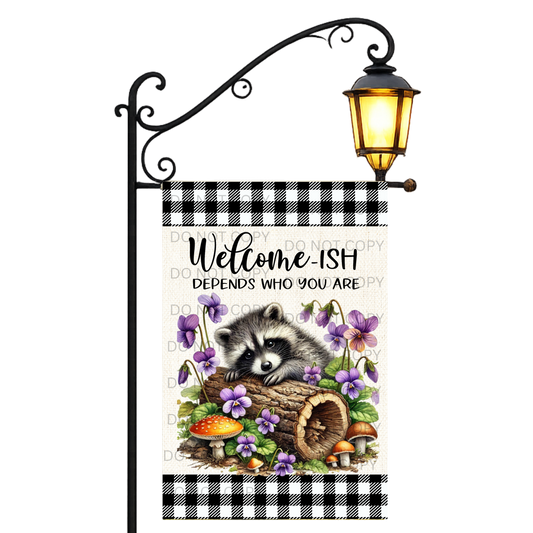 2602 Animal Garden Flag