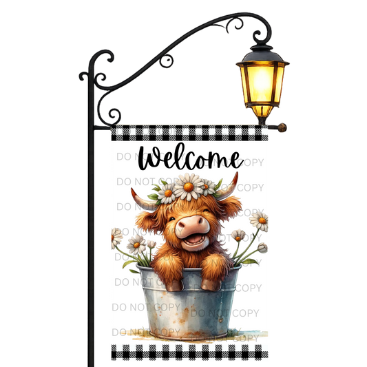 2605 Animal Garden Flag
