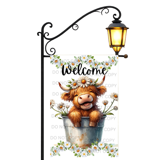 2606 Animal Garden Flag